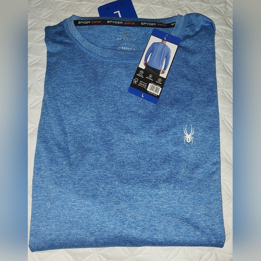 Spyder swim  long sleeves shirt .